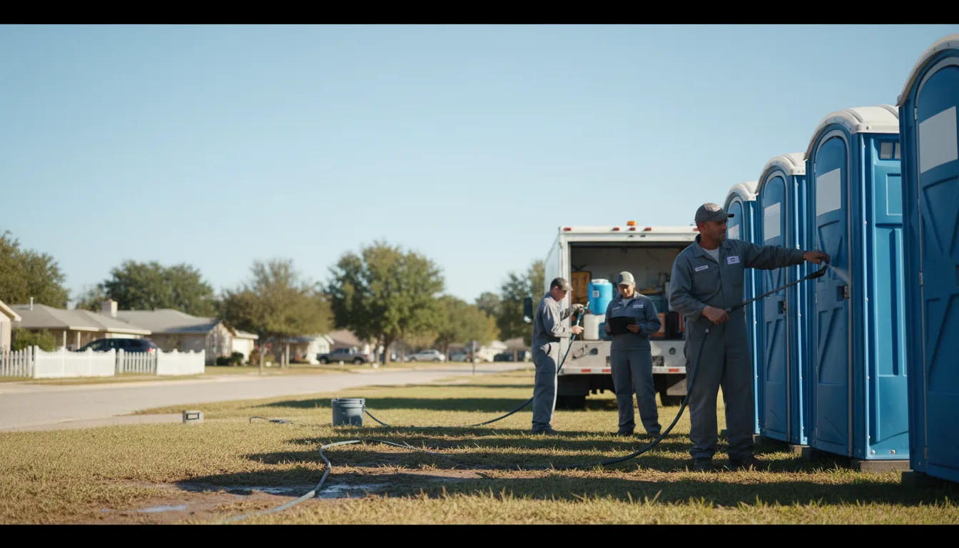 Long-Term Portable Toilet Rental in Ellisville, MS near me